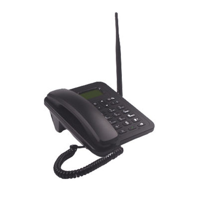 خرید دریافت سیگنال قوی 1000 میلی آمپر ساعت تلفن ثابت GSM تلفن همراه دو سیم کارته بی سیم online manufacture