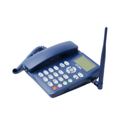 خرید تلفن رومیزی با باتری لیتیومی GSM پخش کننده MP3 سیم کارت بی سیم تلفن همراه رومیزی GSM online manufacture