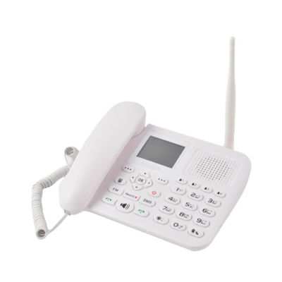 تلفن ثابت GSM 2G خانگی 2000 میلی آمپر ساعت تلفن بی سیم ثابت نور کوچک نرخ کاهش تماس کم