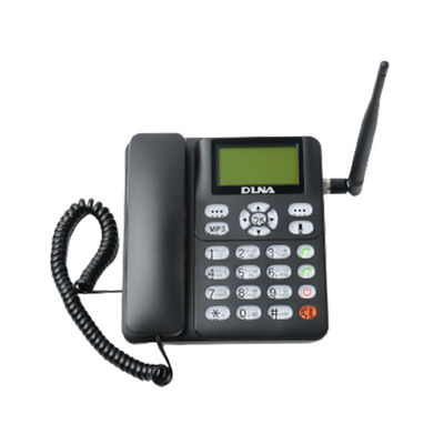 تلفن بی سیم دیجیتال 2 سیم کارت تلفن رومیزی GSM دو سیم کارت محرمانگی قوی